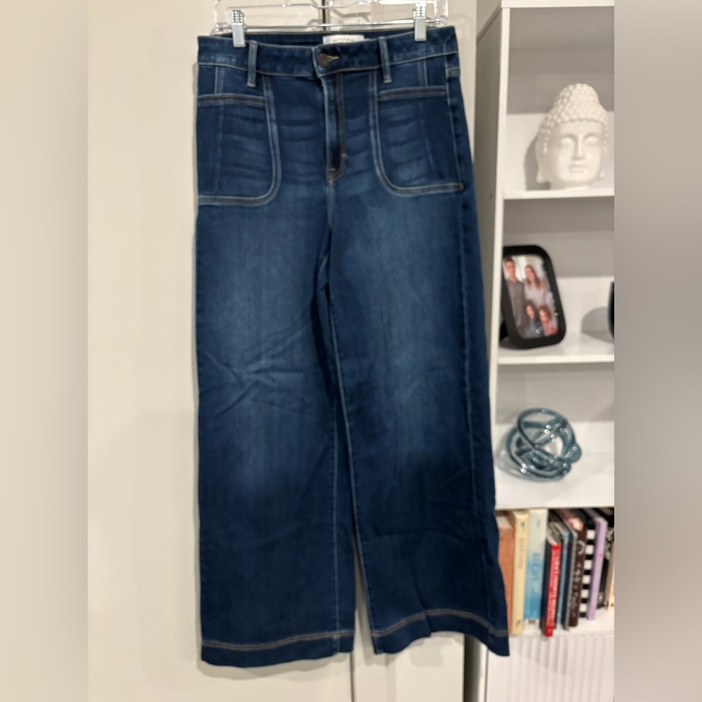 Wide Leg Denim Jeans